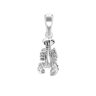 Tiny Lobster Charm in Sterling Silver (18 x 6mm)