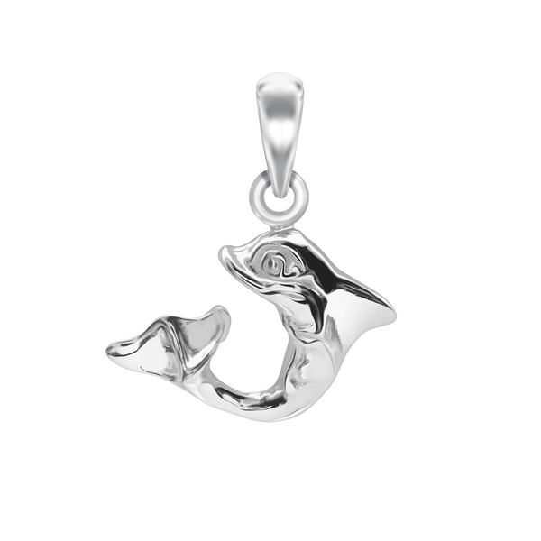 Tiny Dolphin Charm (19 x 16mm)