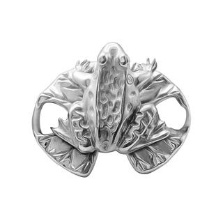 Frog Bracelet Top in Sterling Silver (29 x 22 mm)