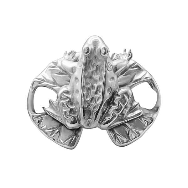 Frog Bracelet Top in Sterling Silver (29 x 22mm)