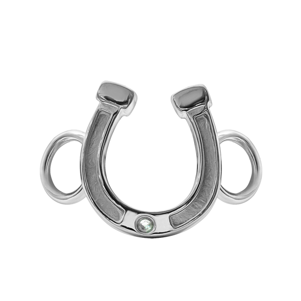 Horseshoe Bracelet Top in Sterling Silver (27 x 19mm)
