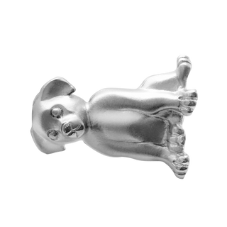 Puppy Bracelet Top in Sterling Silver (27 x 19 mm)