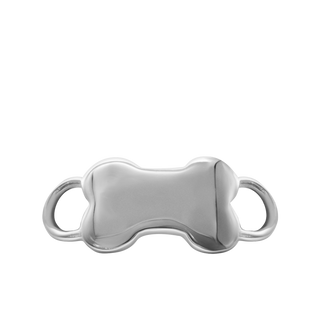 Dog Bone Bracelet Top in Sterling Silver (30 x 14mm)