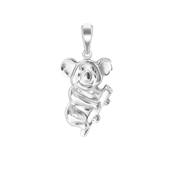 Koala Charm in Sterling Silver (24 x 11mm)