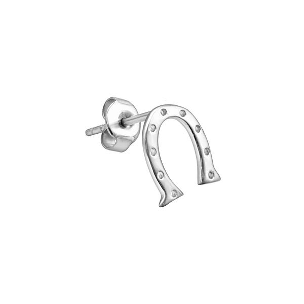 Horse Shoe Charm Earring