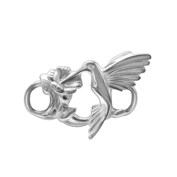 Hummingbird Bracelet Top in Sterling Silver (32 x 22mm)