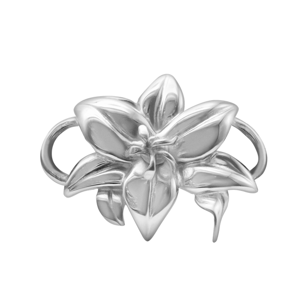 Lily Bracelet Top in Sterling Silver (29 x 22mm)