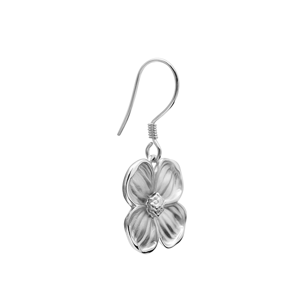 Large Flower Charm Earring