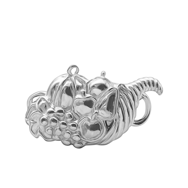 Cornucopia Bracelet Top in Sterling Silver (33 x 18mm)