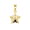 Small Solid Star Charm (18 x 11mm)