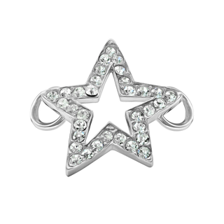 Star Bracelet Top in Sterling Silver (30 x 27mm)