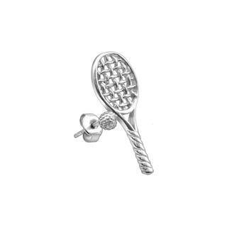 Tennis Racket Charm Earring