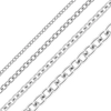 Bulk / Spooled Medium Round Cable Chain in 14K White Gold (0.95 mm - 3.25 mm)