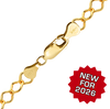 Finished Clover Anklet in 14K Gold-Filled (4.50 mm - 4.90 mm)