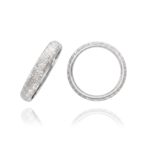 Sterling Silver Comfort Fit Wedding Bands (2.0 mm - 8.0 mm)