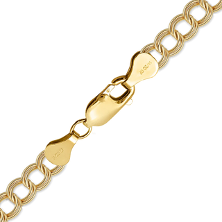 Finished Charm Anklet in 14K Gold-Filled (4.80 mm)