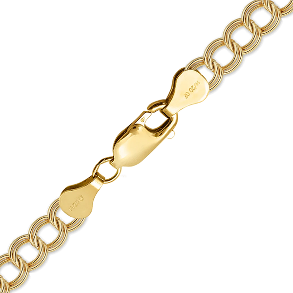 Finished Charm Anklet in 14K Gold-Filled (4.80 mm)