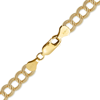 Finished Charm Bracelet Necklace in 14K Gold-Filled (4.80 mm)