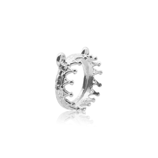 Oval Gallery Wire Bezel in Sterling Silver (7.00 x 5.00 mm - 10.00 x 8.00 mm)