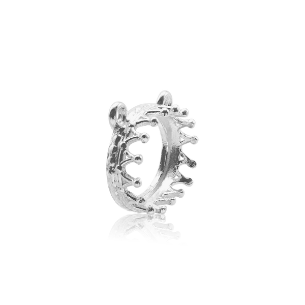 Oval Gallery Wire Bezel in Sterling Silver (7.00 x 5.00 mm - 18.00 x 13.00 mm)