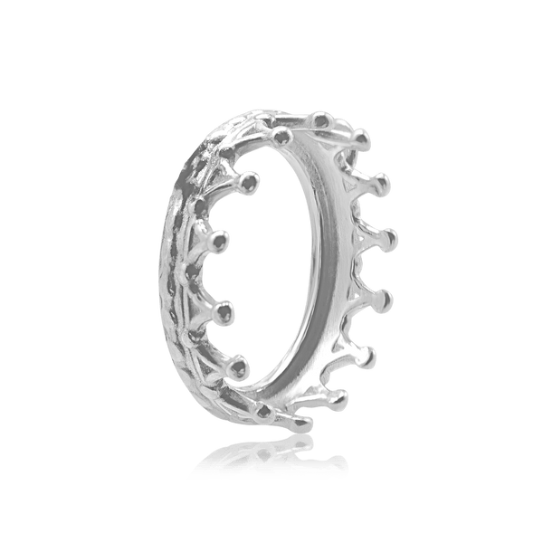 Oval Gallery Wire Bezel in Sterling Silver (7.00 x 5.00 mm - 18.00 x 13.00 mm)