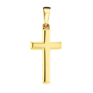 Sterling Silver Classic Cross Pendant (26 x 11 mm)