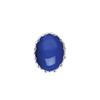 Oval Gallery Wire Bezel in Sterling Silver (7.00 x 5.00 mm - 18.00 x 13.00 mm)
