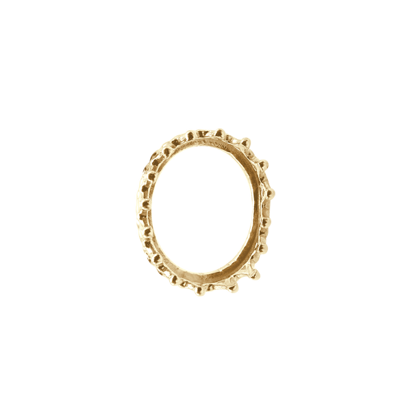 Oval Gallery Wire Bezel in 14K Gold (7.00 x 5.00 mm - 18.00 x 13.00 mm)