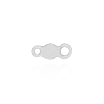 Chain Tag With Closed Rings (2.9 x 7.75 mm)