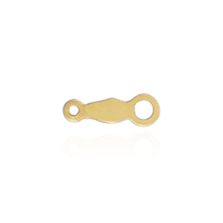 Chain Tag With One Ring (3 x 9.5 mm)