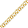 Bulk / Spooled Curb Chain in 10K Yellow Gold (Cuban) (3.40 mm - 9.00 mm)