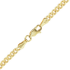Finished Classic Curb Anklet in 14K Yellow Gold (1.23 mm - 11.00 mm)