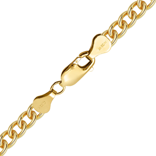 Finished Light Round Curb Bracelet in 14K Gold-Filled (3.50 mm - 10.80 mm)