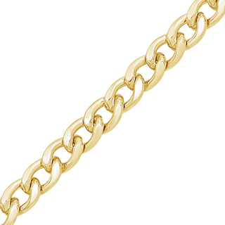 Bulk / Spooled Curb Chain in 14K Gold-Filled (1.60 mm - 5.70 mm)