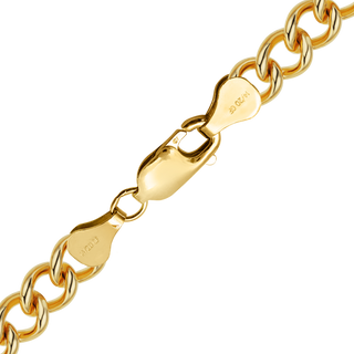 Finished Light Round Curb Bracelet in 14K Gold-Filled (3.50 mm - 10.80 mm)