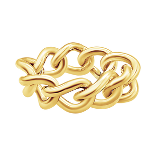 Curb Chain Ring in Gold-Filled (Sizes 4-12) (9.2 mm)