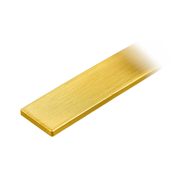 18K Yellow Flat Wire