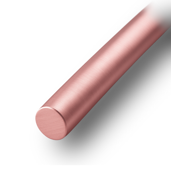 14K Pink Round Medium Wire