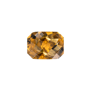 Emerald Shape Citrine - November Birthstones