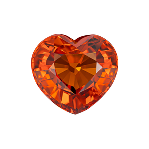 Heart Citrine - November Birthstones