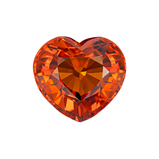 Heart Citrine - November Birthstones