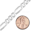 Bulk / Spooled Classic Figaro Chain in Sterling Silver (1.30 mm - 11.00 mm)