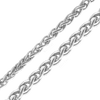 Bulk / Spooled Classic Wheat Chain in Sterling Silver (2.40 mm - 4.00 mm)