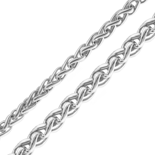 Bulk / Spooled Classic Wheat Chain in Sterling Silver (2.40 mm - 4.00 mm)