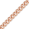 Bulk / Spooled Classic Curb Chain in 14K Pink Gold (1.23 mm - 3.40 mm)