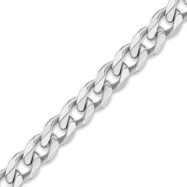 Bulk / Spooled Classic Curb Chain in 14K White Gold (1.23 mm - 5.20 mm)