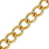 Bulk / Spooled Light Round Curb Chain in 14K Gold-Filled (3.50 mm - 10.80 mm)