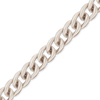 Bulk / Spooled Curb Chain in Platinum (1.00 mm - 2.70 mm)