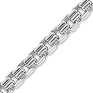 Bulk / Spooled Double Venetian Box Chain in Sterling Silver (2.60 mm - 4.30 mm)