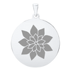 Sterling Silver Round Disc Charm With Optional Engraving (.030" thickness)